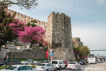 Rumeli Hissars din Istanbul, cetatea lui Rumelihisary