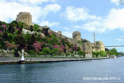 Rumeli Hissars din Istanbul, cetatea lui Rumelihisary