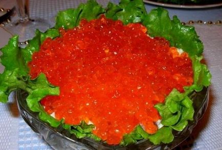 Salată din caviar de cod