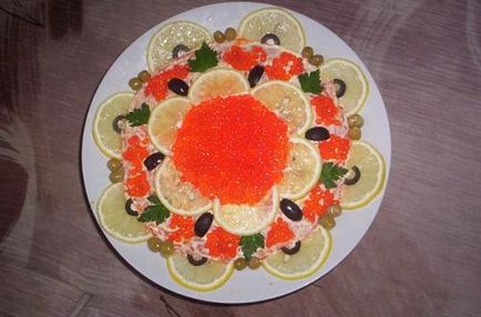 Salată din caviar de cod