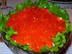 Salată din caviar de cod