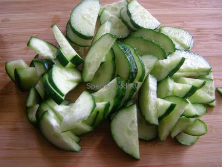 Salată de legume cu dressing dietetic - nutriție pe o dietă ducală