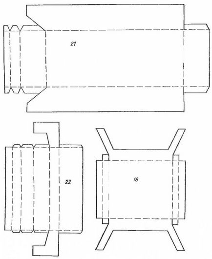 Basculanta din hartie, model-constructor