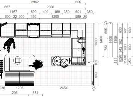 Cu ce ​​să începeți reparația bucătăriei, desigur, cu elaborarea unui plan!