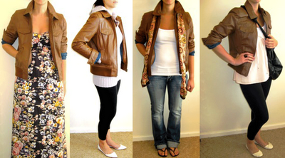 Cu ce ​​să purtați o jachetă din piele brună - sfat practic, arta de a fi femeie
