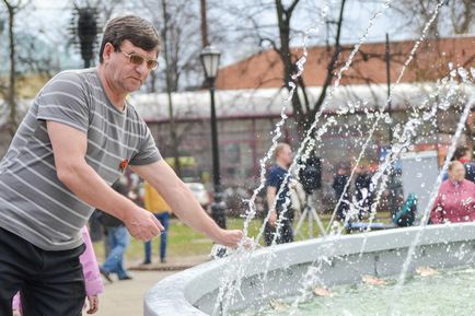 Ma a Minin tér felélesztette a város fő szökőkút (mivel ez volt), az alsó már