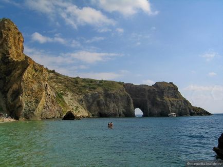 Sevastopol - Capul Fiolentului - Grota din Diana, vârful margaretei turistice