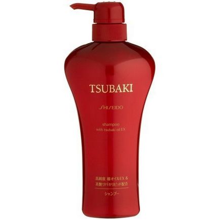 Shise shiseido shiseido tsubaki recenzii de șampon alb, roșu, de aur