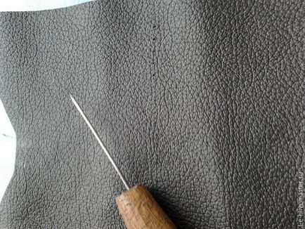 Шиємо маленький гаманець зі шкіри - ярмарок майстрів - ручна робота, handmade