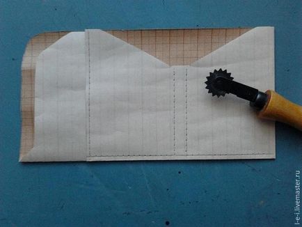 Шиємо маленький гаманець зі шкіри - ярмарок майстрів - ручна робота, handmade
