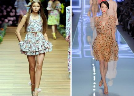 Chiffon rochii 2017 Tendințe de moda (40 fotografii) (rochii) Chiffon rochii 2017 Tendințe de moda (40 fotografii)