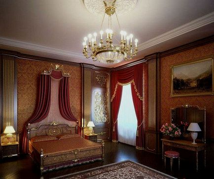 Chic și luxo stil baroc în interior