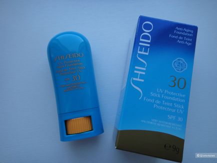 Shiseido сонцезахисний тональний стик spf 30, в магазині наш прибудовах