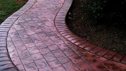 Bélyeget dekoratív beton kezüket (bélyeges beton kezüket) Bélyeget dekoratív beton kezüket
