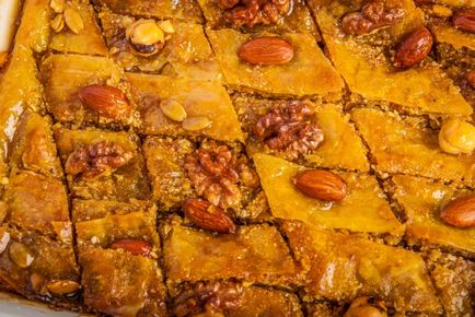 Édességek „nagy század” baklava, lokum és sorbet recept