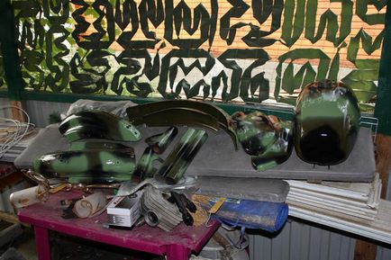 Сміється гієна (фарбування) - мотоцикл мінськ