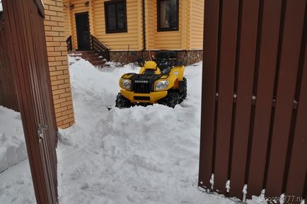 Rival pentru zăpadă pentru ATV-uri, vii și plimbare!