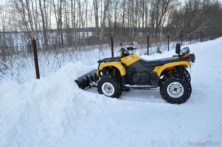 Rival pentru zăpadă pentru ATV-uri, vii și plimbare!