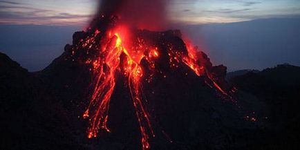 Dream erupțiile vulcanice la care visul o erupție vulcanică într-un vis