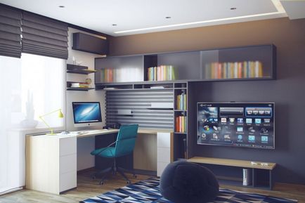 Design modern al camerei pentru tineri