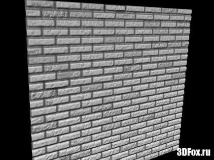 Crearea unui perete de cărămidă, un peisaj sau cum se face o suprafață de relief în 3d max, lecții pe 3d max