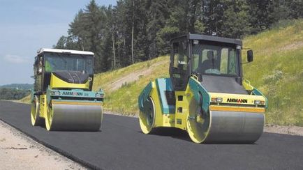 Echipamente speciale pentru pavele asfaltice, gredere, buldozere