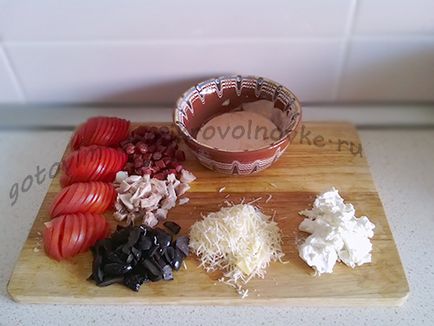 A különböző töltelékkel töltött paradicsom recept fotókkal (töltött paradicsom recept fotókkal) A különböző töltelékkel töltött paradicsom recept fotókkal