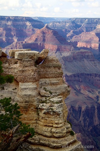 USA, Grand Canyon (Grand Canyon) úti jegyzetek Ptaha