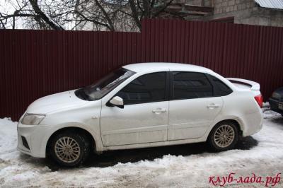 Ставимо спойлер на lada kalina своїми руками