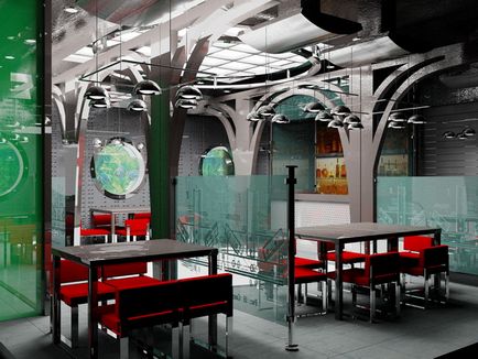 Stilul interior al restaurantului (top-10)