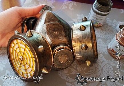 Mască Steampunk (respirator și ochelari), țara de maeștri