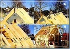 Будівництво даху дачного будинку-механізм ковзають крокв, сайт про сад, дачі і кімнатних