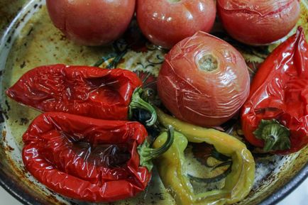 Leves sült paradicsom és paprika - Beleszerettem egy vegetáriánus (paradicsom) Leves sült paradicsom és paprika - Beleszerettem egy vegetáriánus