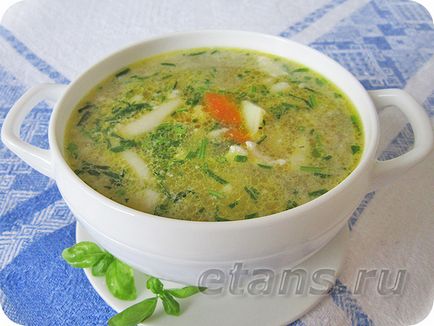 Суп рибний з палтусом - кулінарні рецепти