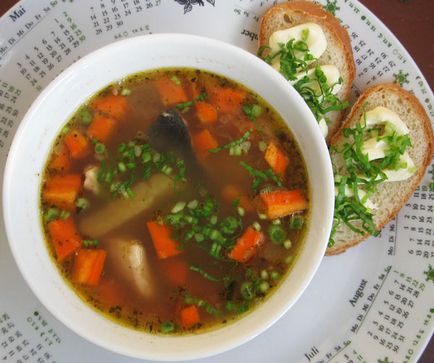 Supă într-un multivarchet cum să gătești simplu și gustos