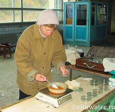 Сухий російський спосіб Врасський для запліднення ікри