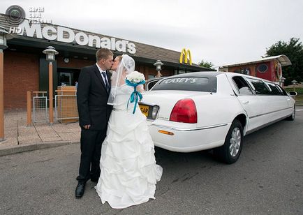 Nunta în mcdonald's, mai proaspătă - cea mai bună din Runet pentru o zi!