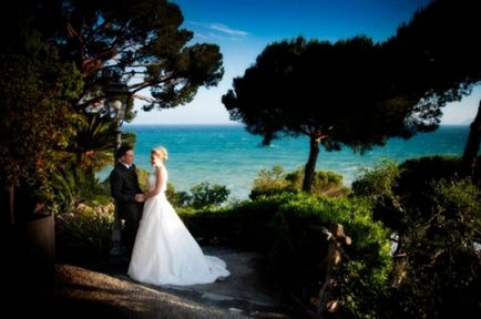Ceremonia de nunta in Liguria - imagine de ansamblu a Italiei