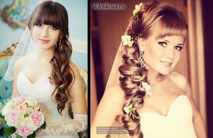 Coafuri de nunta pentru parul lung - top 100 fotografie 2017