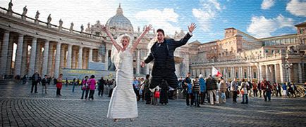 Ceremonii de nuntă în orașele Italiei - Roma, San Remo, Rimini