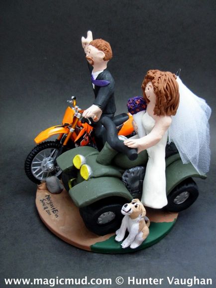 Весільний торт байкера - she - moto