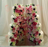 Весільний торт з квітами в розрізі на замовлення - більше 20 ідей!