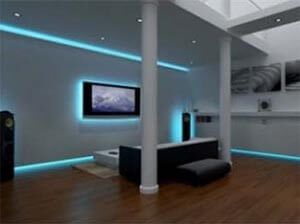 LED-es világítás a lakásban