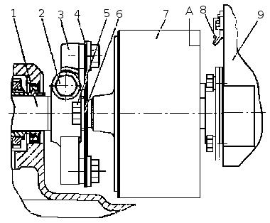 Rendszer szivattyú telepítés YAMZ 238 mk rover - alkatrészek terepjárók, teherautók