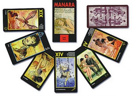Tarot Manara értékű kártyák, galéria, tarot a szerelem, az emberi érzések