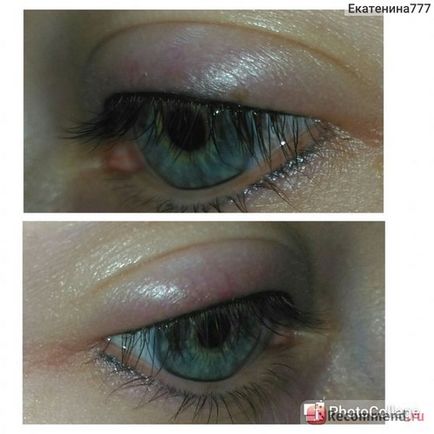 Eye tattoo - „tetoválás szem (mezhresnichny) fotó jelentést az a gyógyulási folyamat és az eredmény,” vélemény