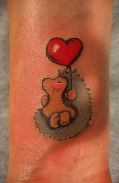 Tattoo un arici - valoare, schițe de un tatuaj și o fotografie