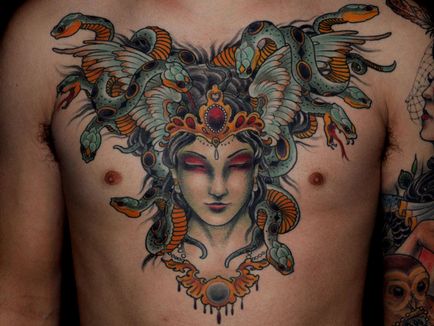 Tattoo Gorgó - érték tetoválás minták és képek