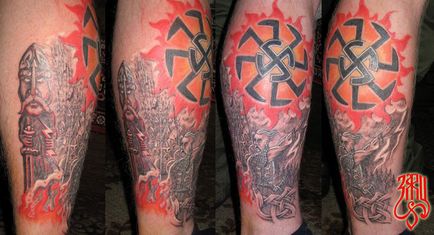 Tattoo Kolovrat - adică, schițe de tatuaje și fotografii