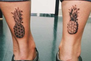 Tatuaj cu semnificație ananas, adică, lucrări gata - 33 de fotografii, yurets îndrăzneț